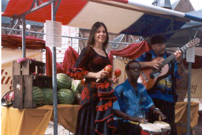 trio a bailar